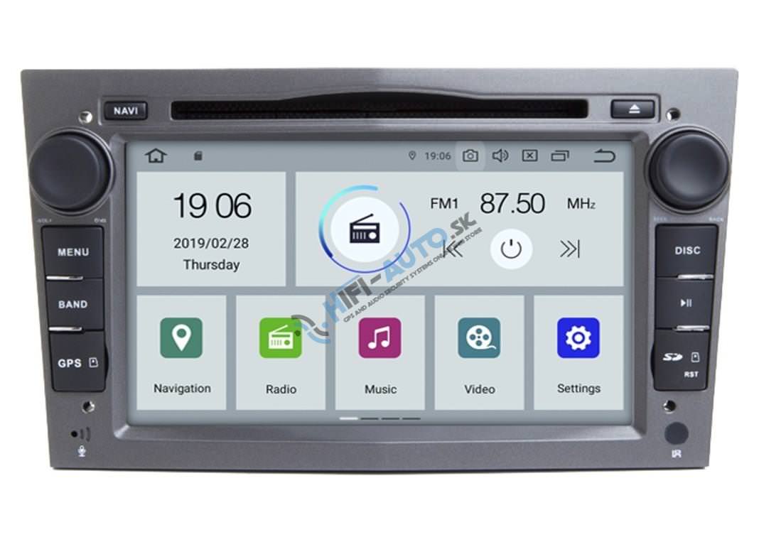 ANDROID 14 OPEL autorádio