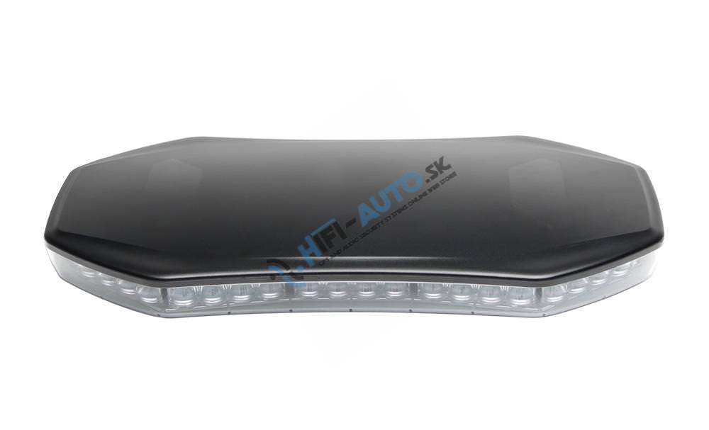 LED rampa 398 mm, oranžová, magnet, 12-24V, ECE R65