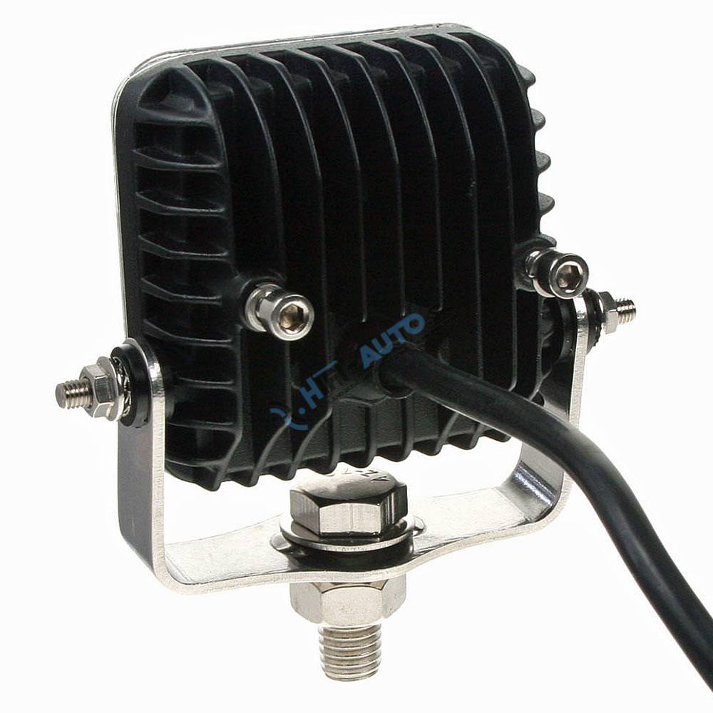 PREDATOR vonkajší, 10-30V, 12x2W SMD LED, oranžový, 74x74x38 mm, ECE R65