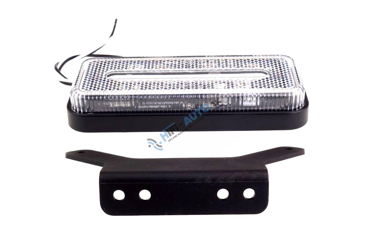 Biele obdĺžnikové obrysové svetlo LED - OM-02-W