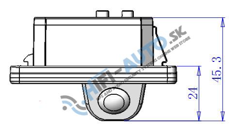 Cúvacia kamera BMW