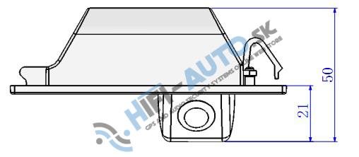 Cúvacia kamera Alfa Romeo