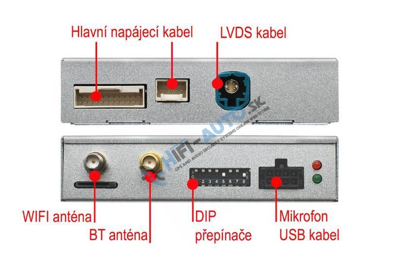 Modul Apple CarPlay / Android Auto MERCEDES NTG 5.0/5.1