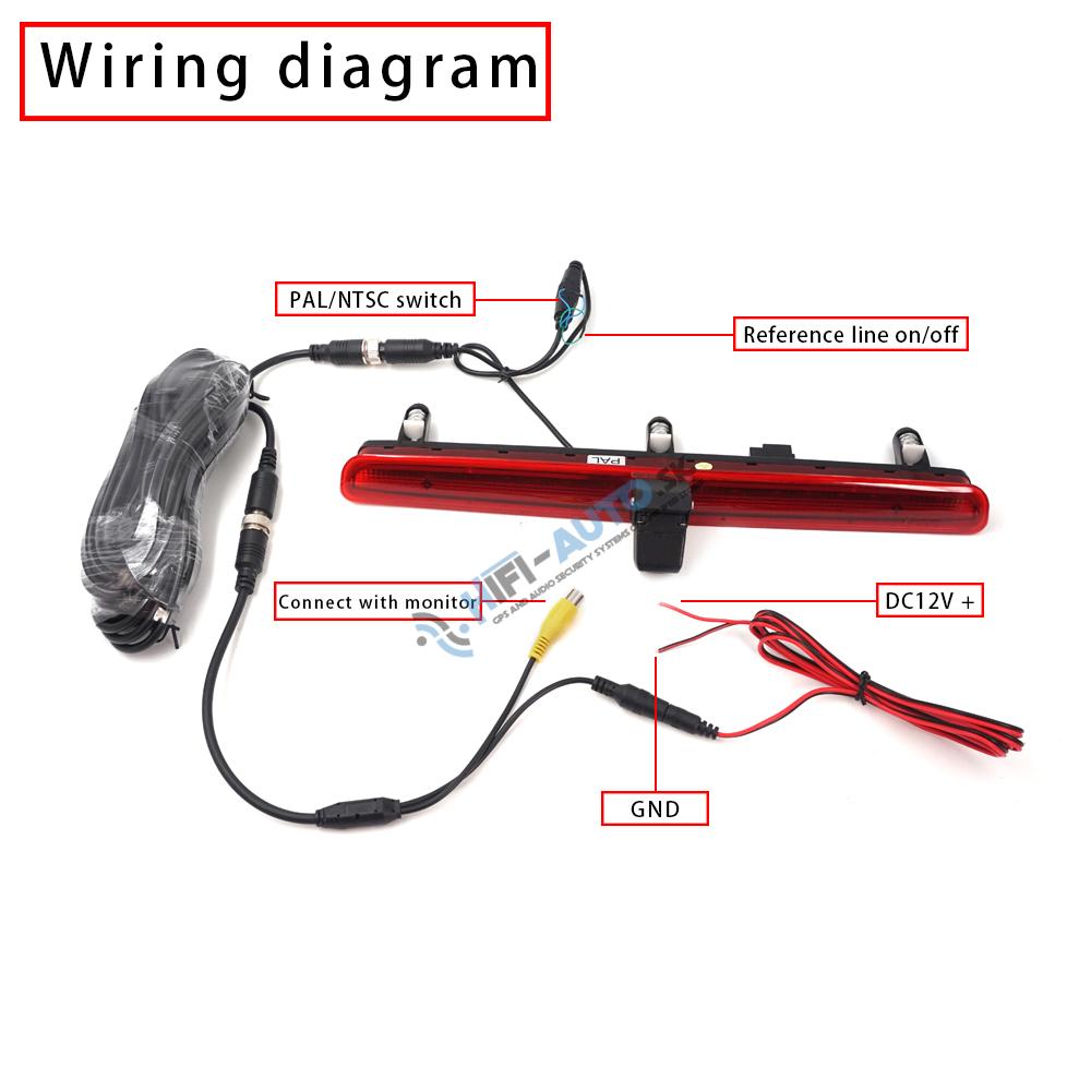 Cúvacia kamera VW T5 - Transporter, Multivan a Caravelle krídlové dvere