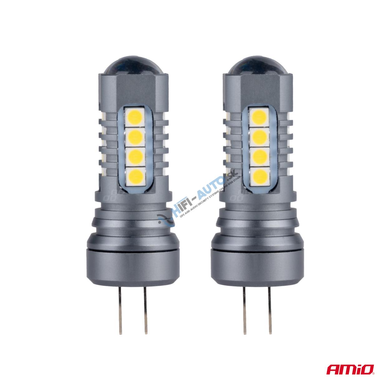 LED žiarovky HP24W CANBUS 3020 18SMD 3030 biela 12V-24V