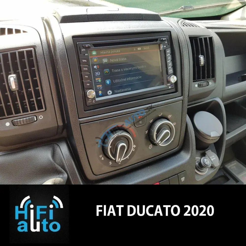 ANDROID 14 Fiat Ducato do 2022 autorádio
