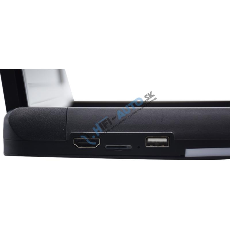 Stropný LCD monitor 11,6",USB/SD/HDMI/FM/ambientné osvetlenie