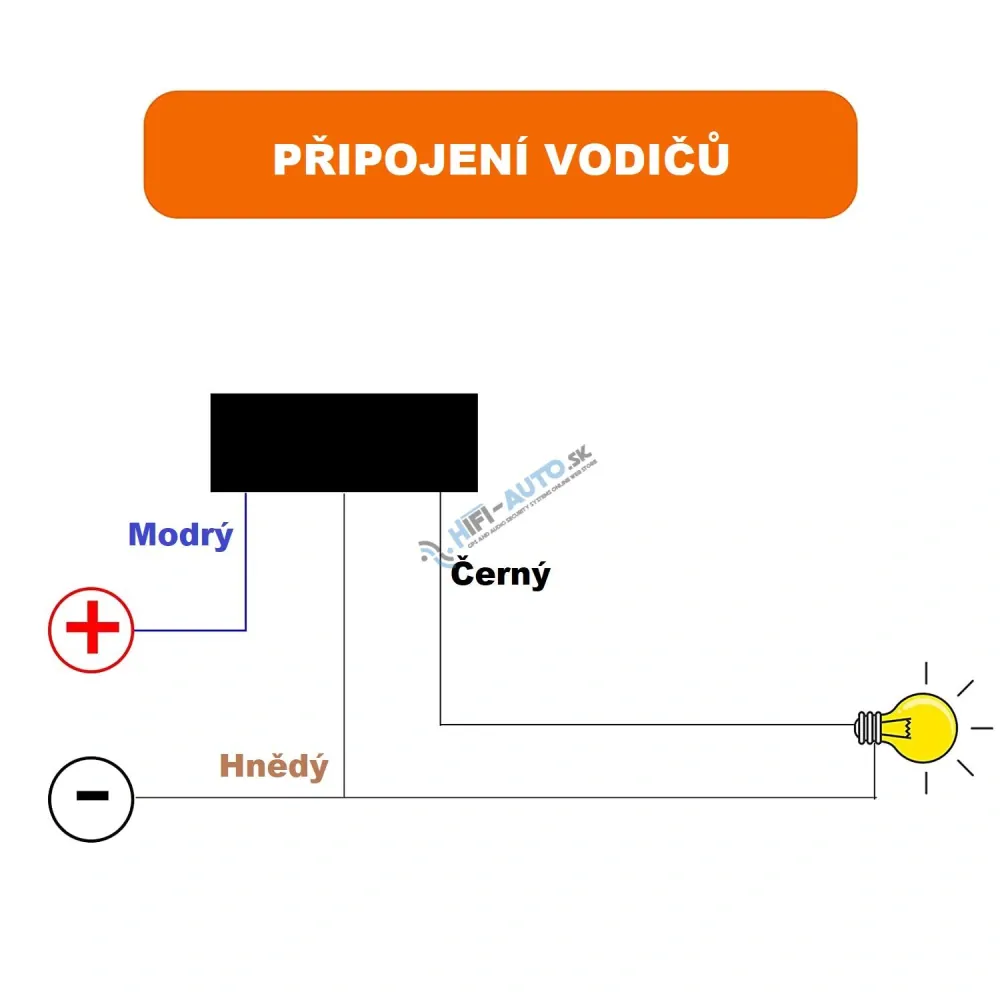 Spínač svetiel/predátorov/zvukových systémov na motocykel