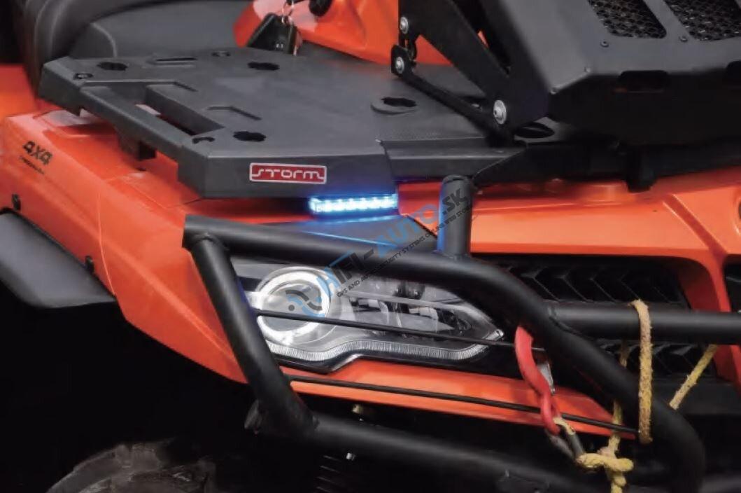 PROFI SLIM výstražné LED svetlo vonkajšie, do mriežky, oranžové, 12-24V, ECE R65