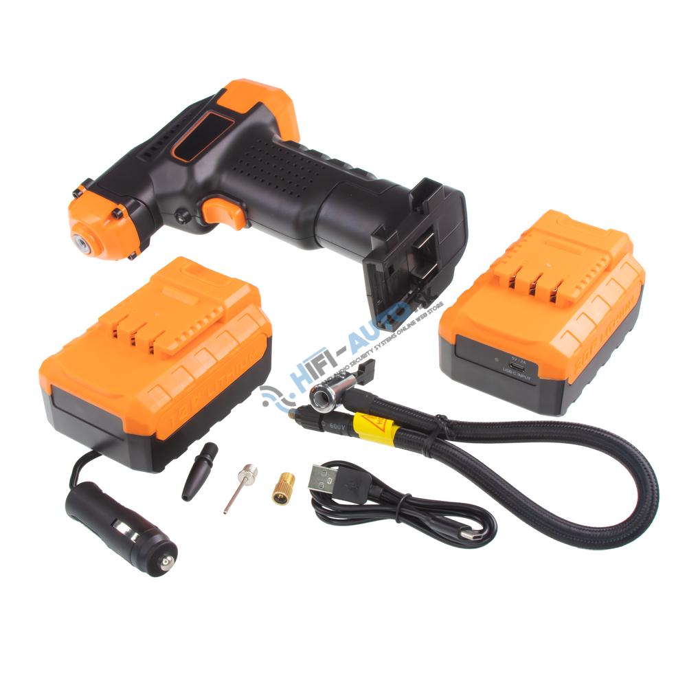 AKU automatický vzduchový kompresor 20V