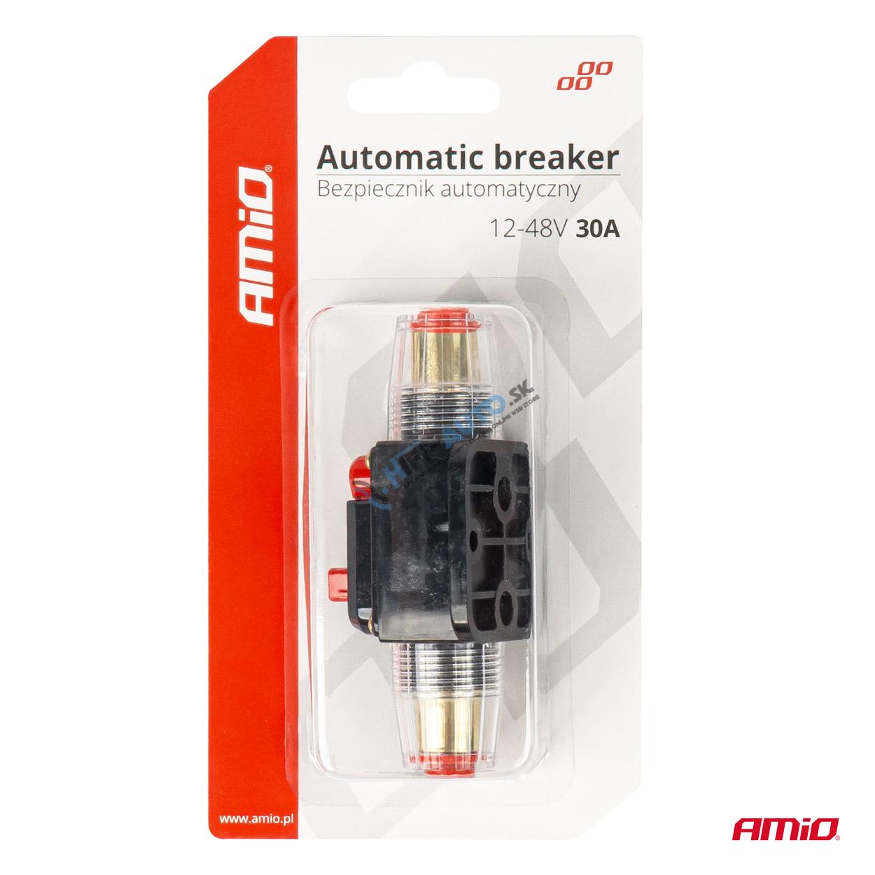 Automatická autopoistka 12-48V 30A