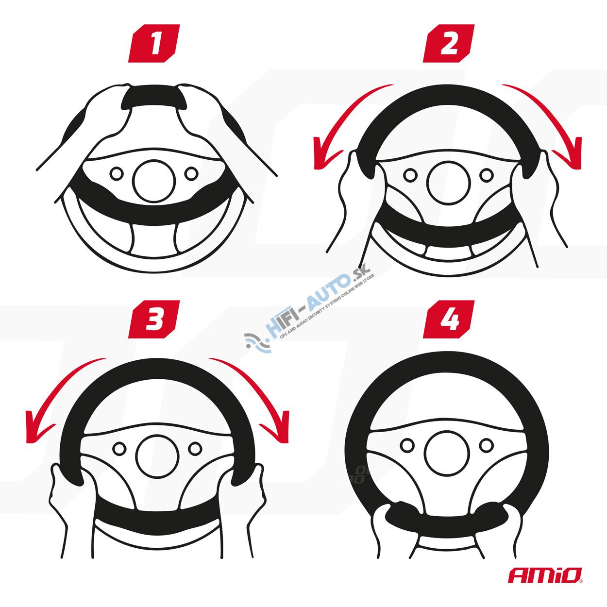 Poťah volantu SWC-57-M (37-39cm)