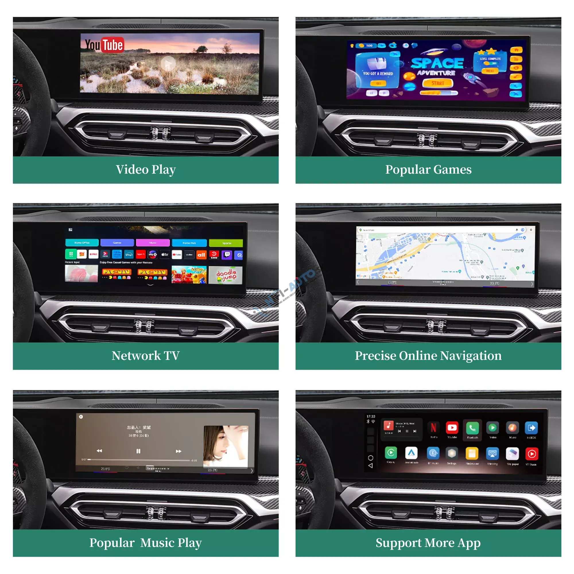 Android Auto + CarPlay + Android pre BMW Idrive ID 6, ID 7, ID 8, ID 8.5, ID 9