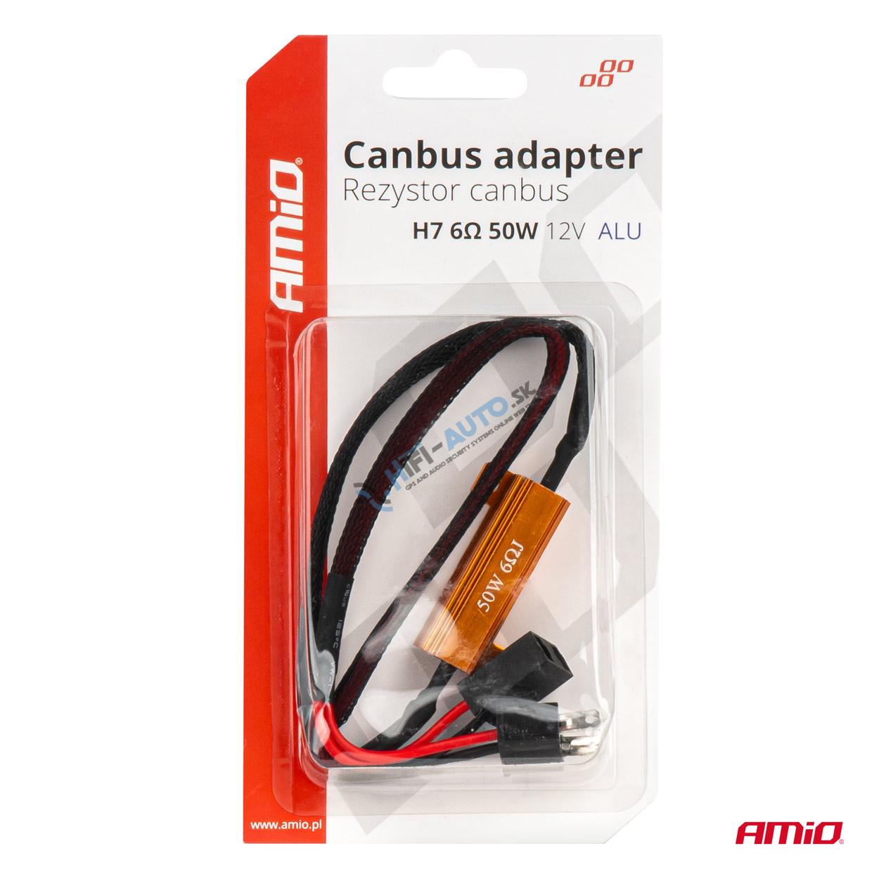 Rezistor pre LED žiarovky CANBUS 6Ω 50W H7