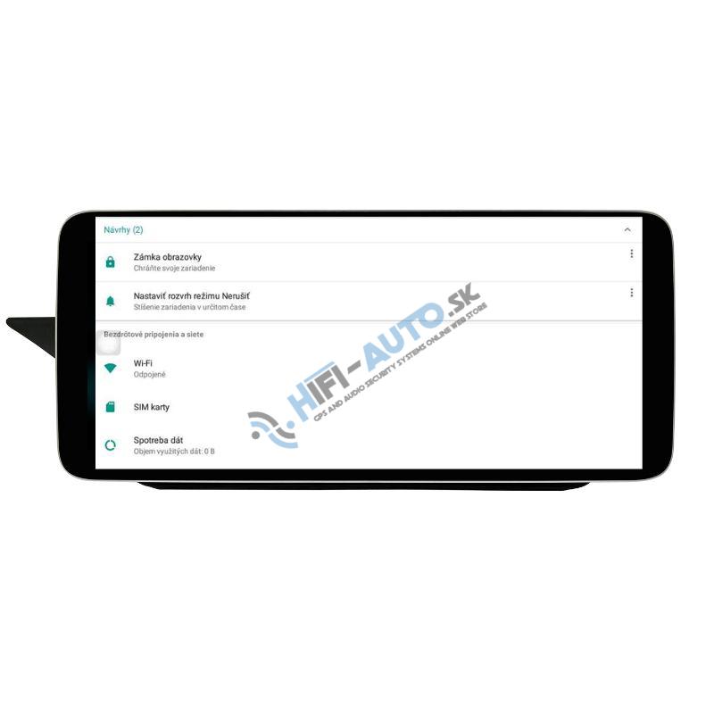 ANDROID 15 Mercedes E 12,3" autorádio