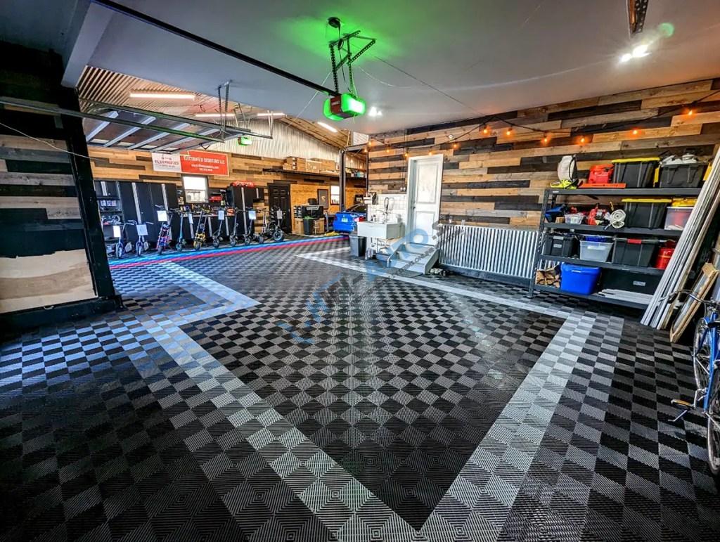 Modulárna PVC podlaha 610g - svetlosivá