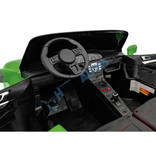 Detské elektrické auto Perfecta zelené