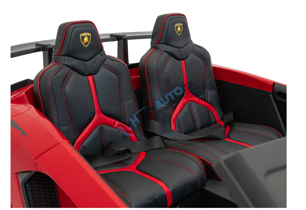 Lamborghini Aventador SV červené