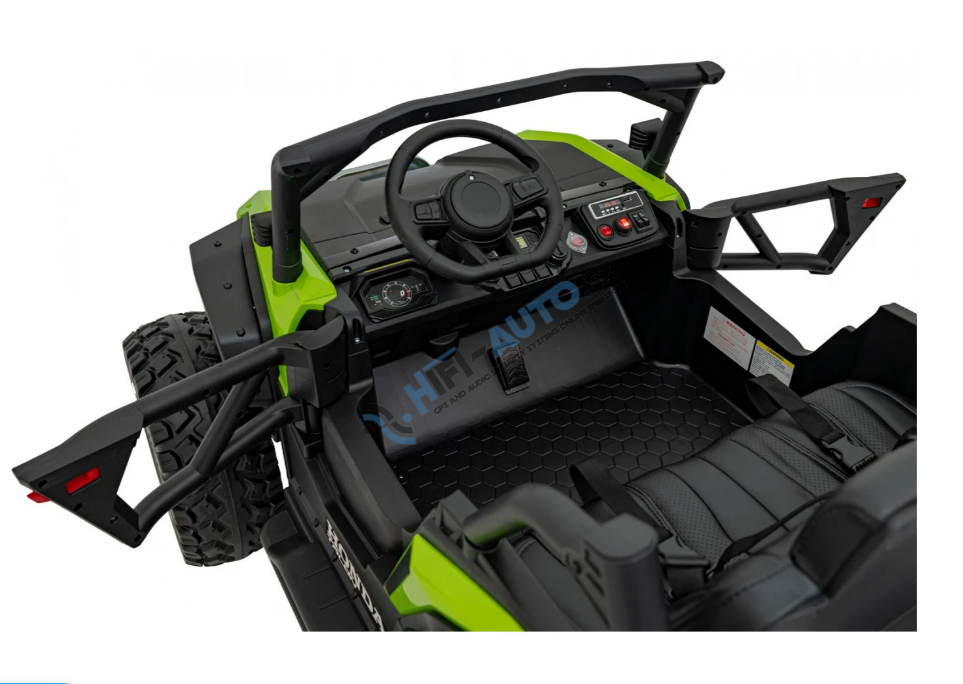 Elektrické autíčko Terenná HONDA 4x4, 4x120W, zelená farba