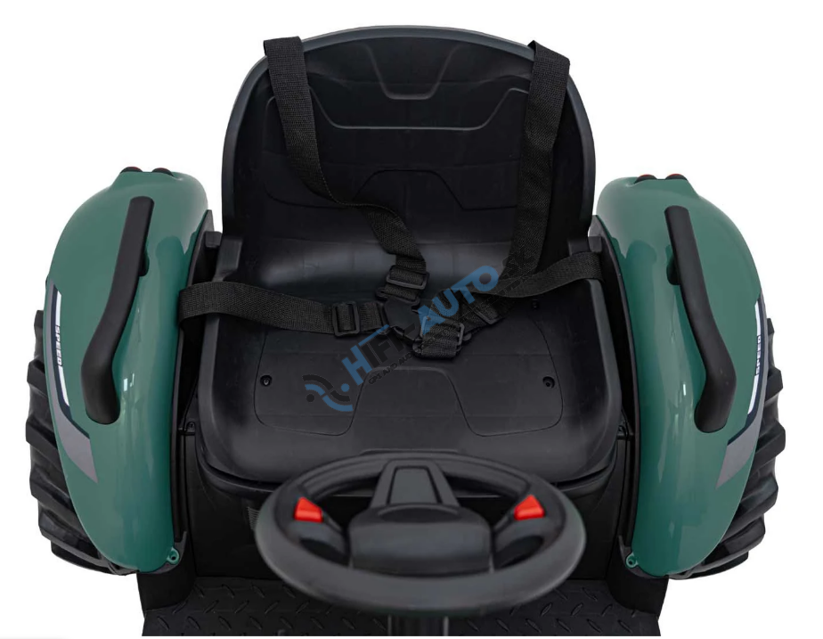 Traktorové vozidlo tmavozelené