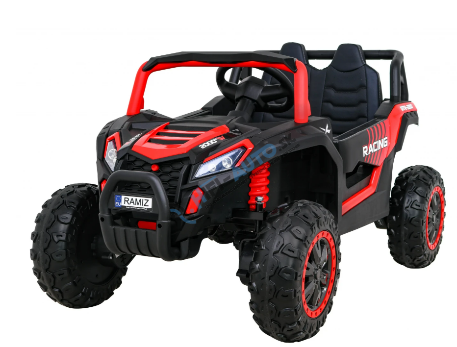 Elektrické autíčko Buggy UTV Racing 4x4 červené