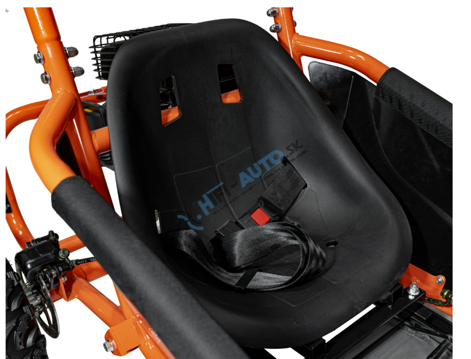 Elektrická bugina oranžová