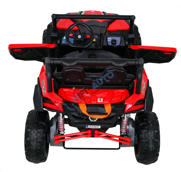 Elektrické autíčko Buggy UTV-MX 24V 4x4 červené