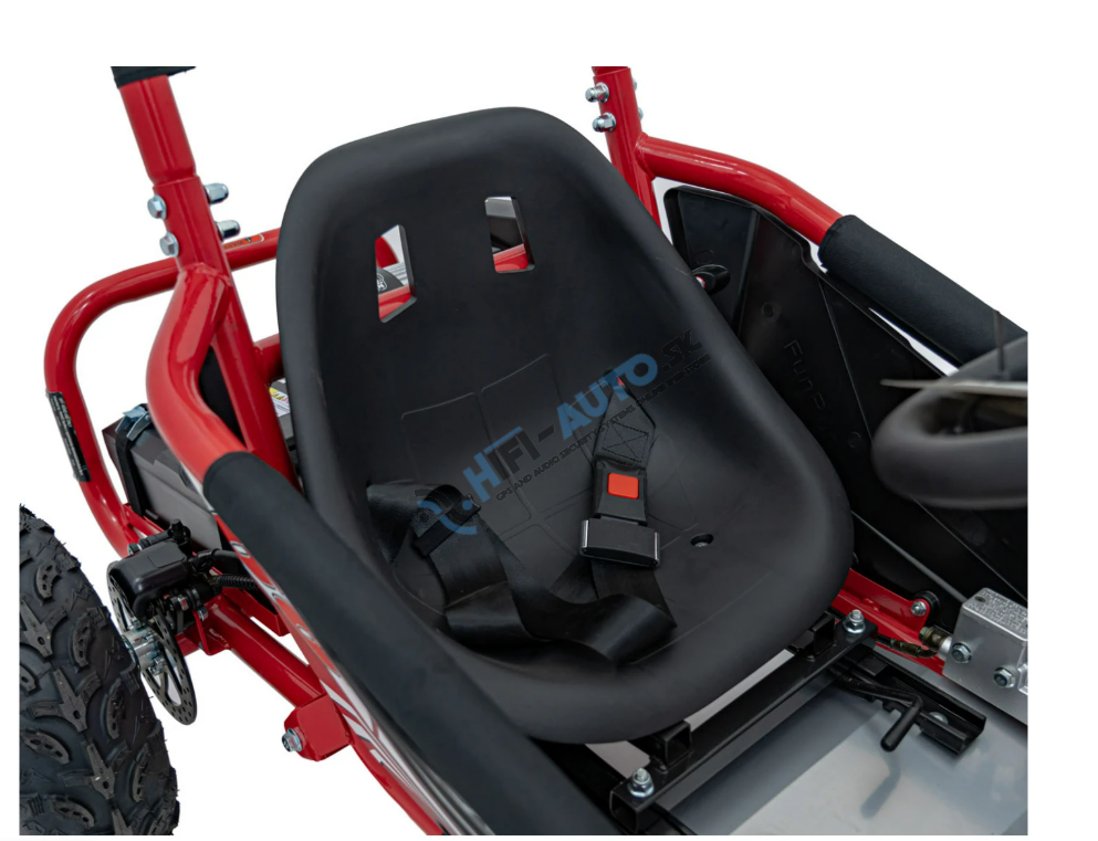 Elektrická bugina MAIGHTY – červená