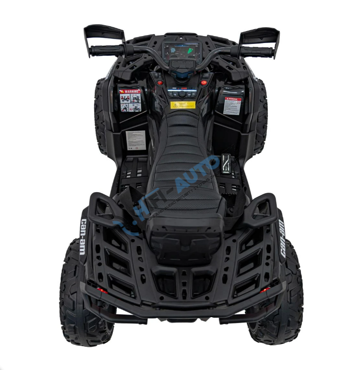 Detská elektrická štvorkolka Can-Am Outlander ATV 4x200W čierna