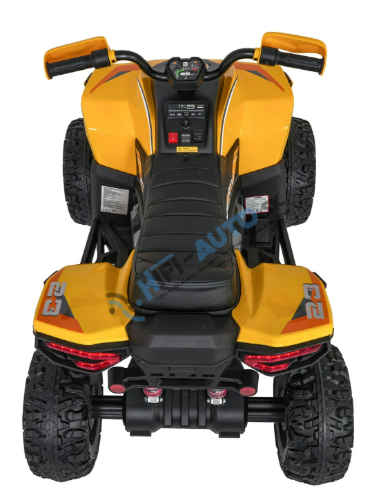 Detská elektrická štvorkolka Fast Wheel 4x4 žltá