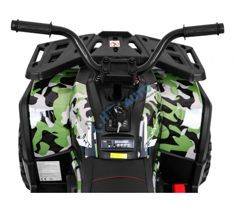 Detská elektrická štvorkolka ATV Desert 4x4 maskáčová