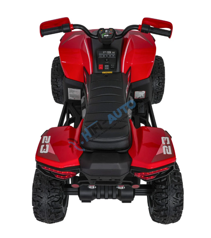 Detská elektrická štvorkolka Fast Wheel 4x4 červená