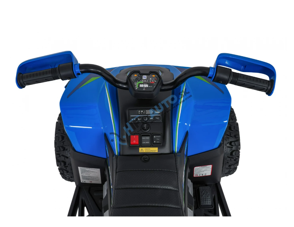 Detská elektrická štvorkolka Fast Wheel 4x4 modrá