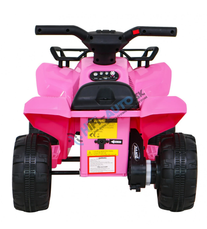 Detská elektrická štvorkolka Storm ružová