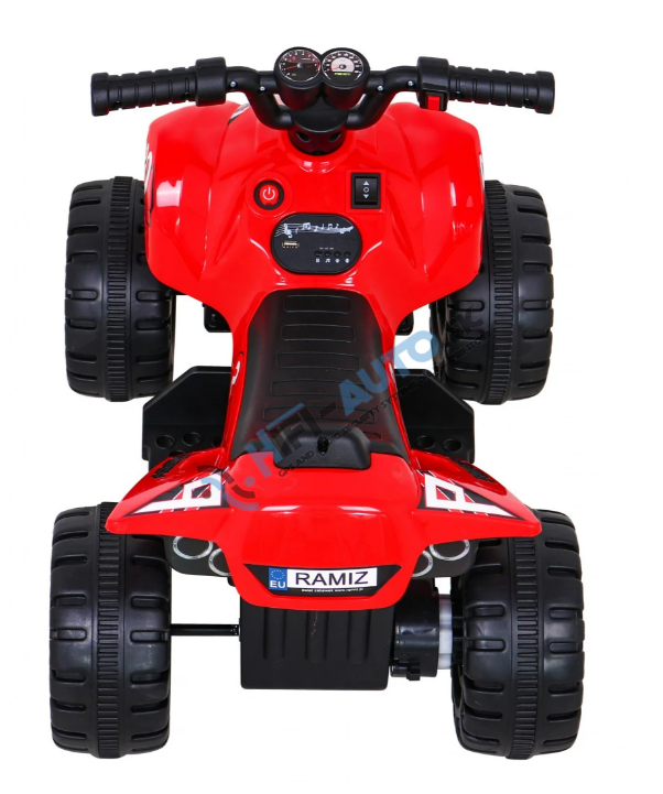 Detská elektrická štvorkolka The Fastest červená
