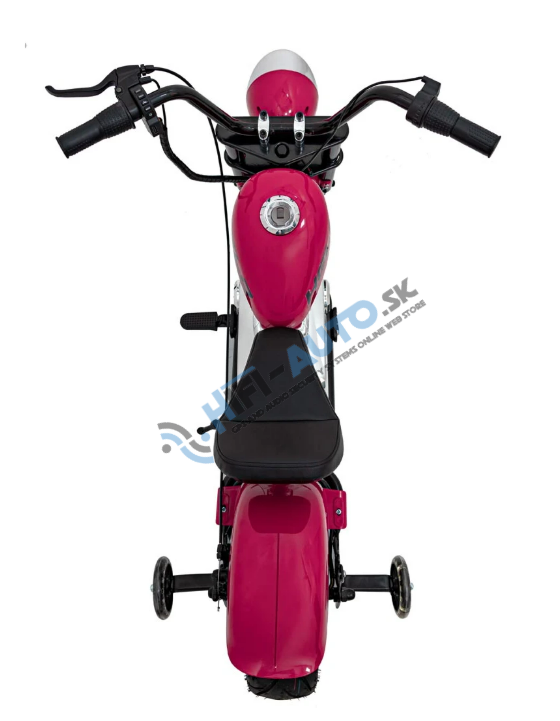 Elektrická motorka Chopper Warrior – ružová