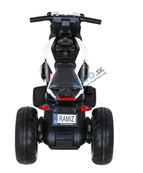 Detská elektrická motorka Future biela