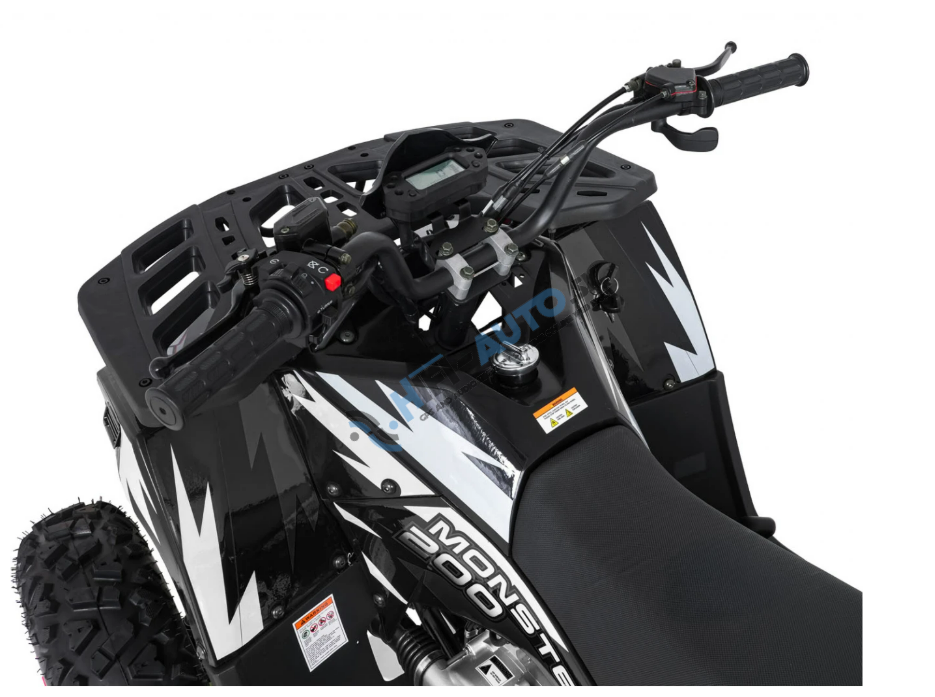 Benzínová štvorkolka MONSTER 200cc čierna