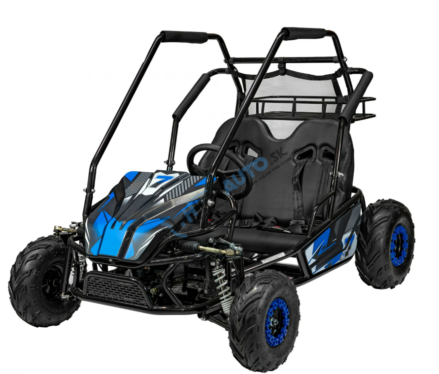 Benzínová BUGGY LUCKY SEVEN 212CC, modrá farba