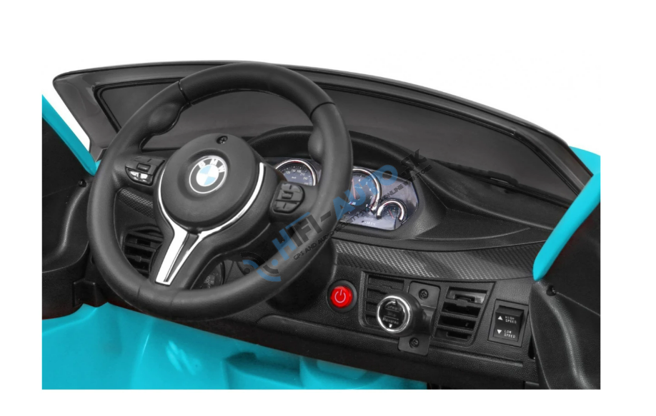 Elektrické autíčko BMW X6 - lakované – modré