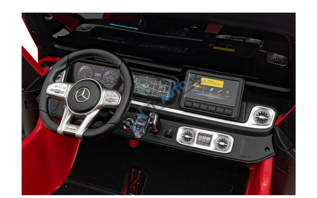 Elektrické autíčko Mercedes Benz G63 AMG XXL 24V – červená