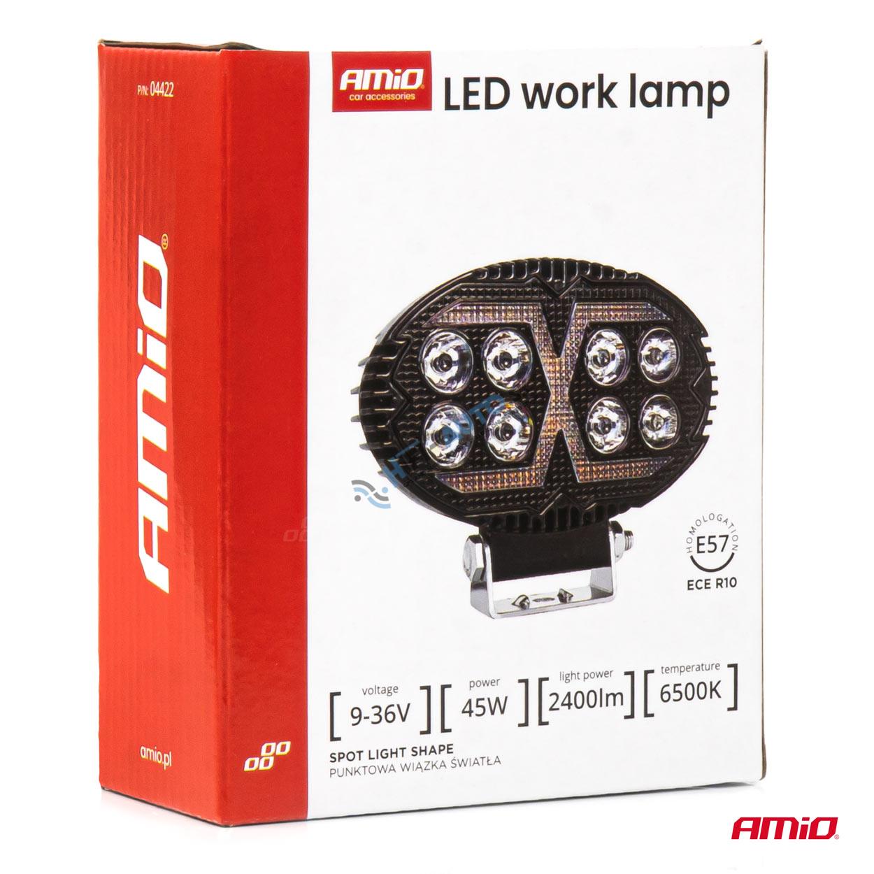 Pracovné LED svetlo AWL78 45W 6500K 2400lm 9-36V