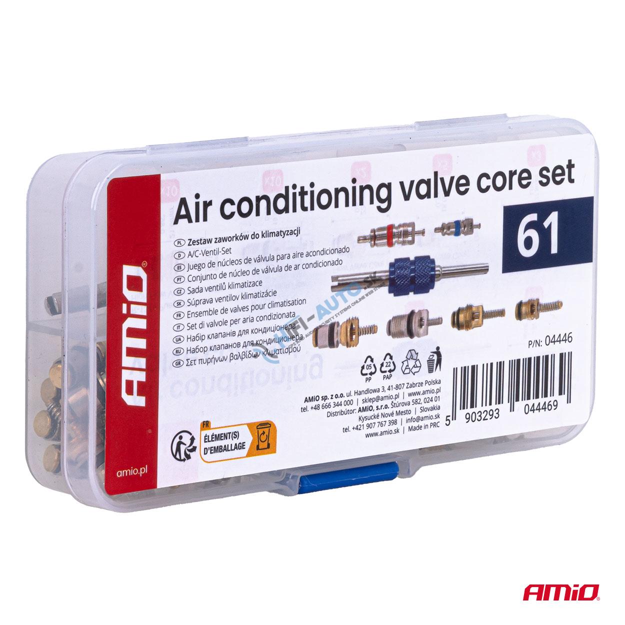 Súprava ventilov klimatizácie 61 ks