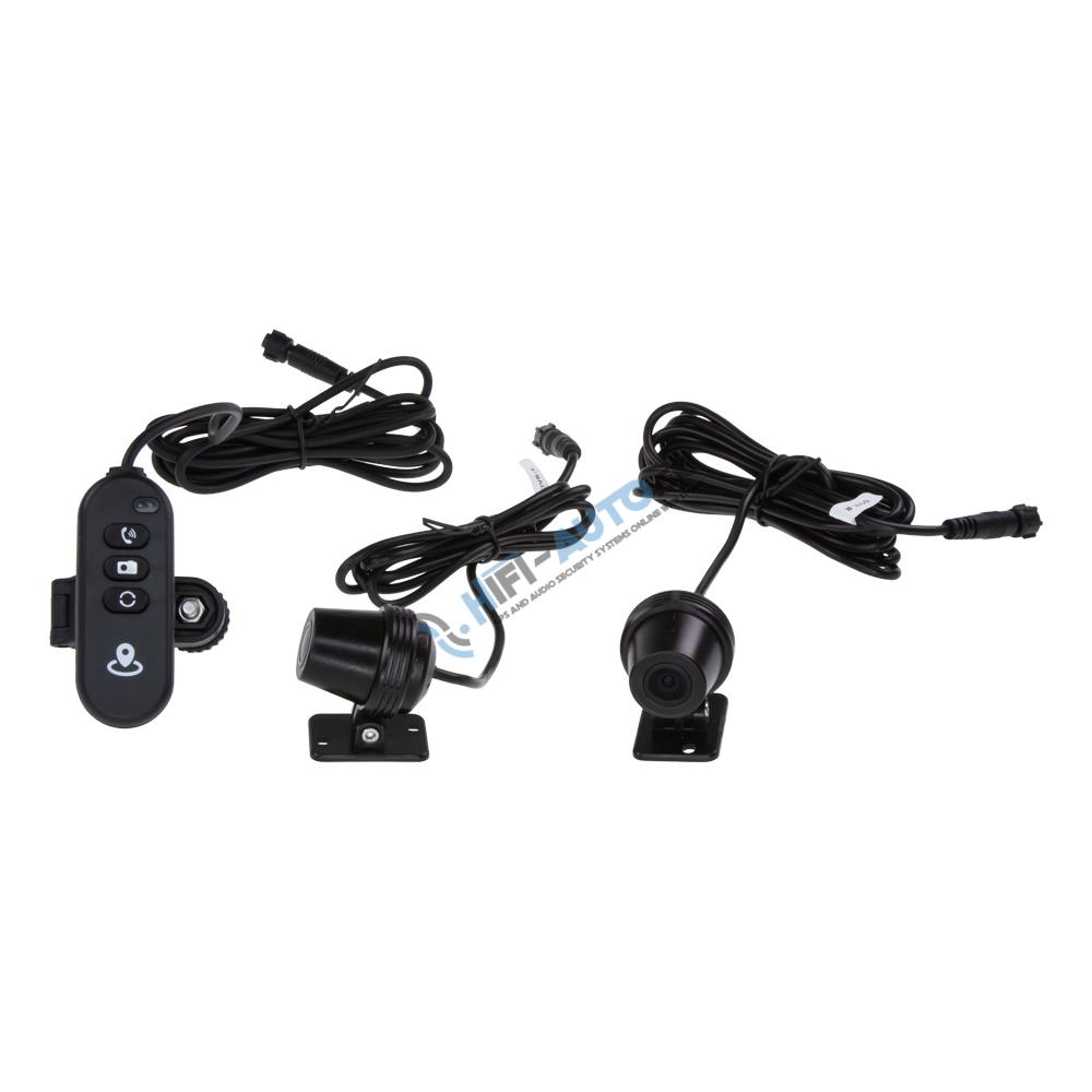 Monitor 6" na motocykel s Apple CarPlay, Android auto, Bluetooth, DVR, GPS