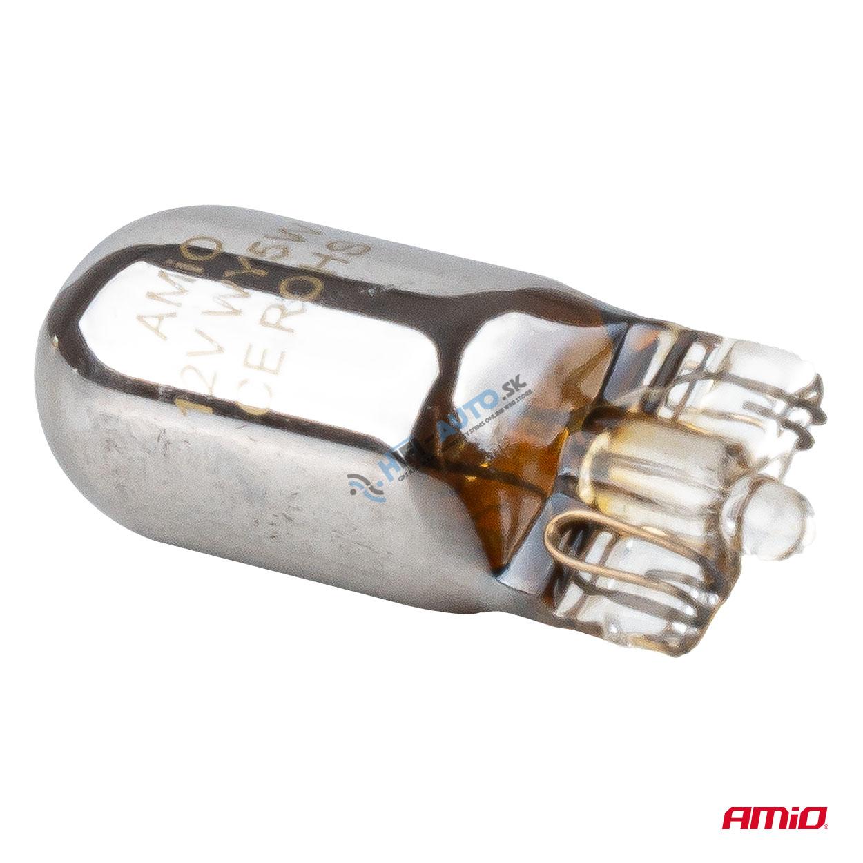 Halogénové žiarovky WY5W 12V5W LumiTec chróm 2 ks