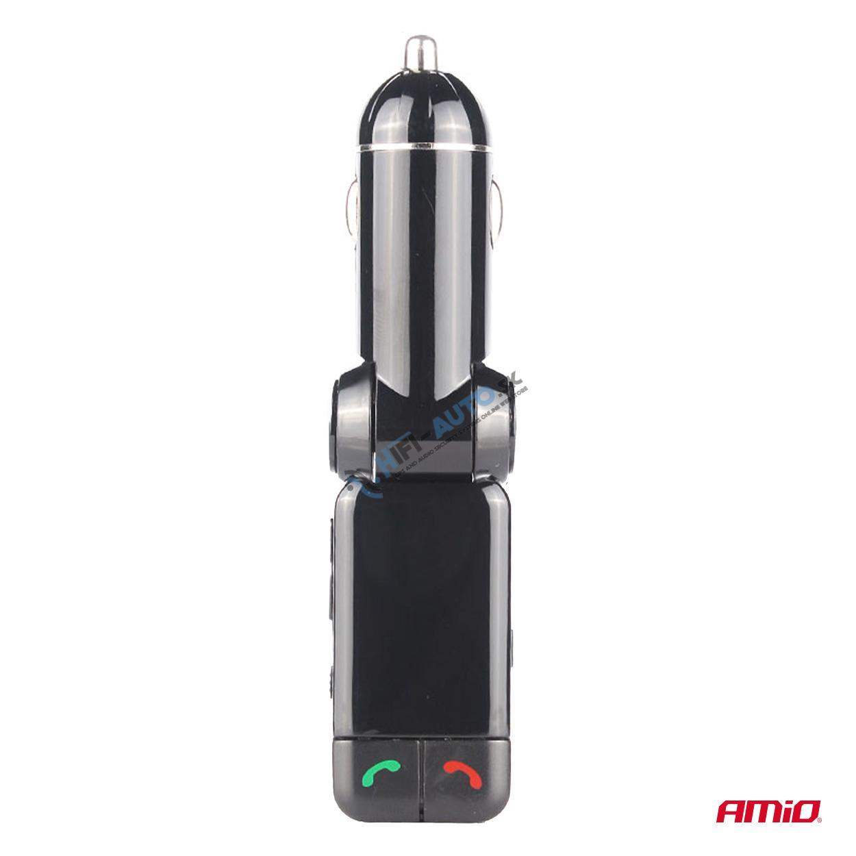 FM transmitter 2×USB-A 12V 24V