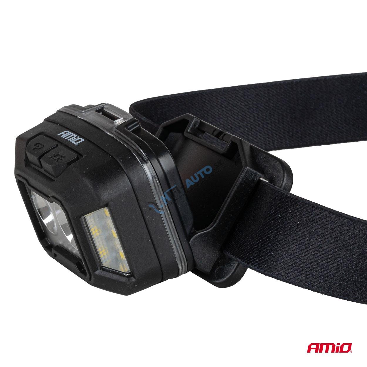 Čelovka LED 2xXPG+10SMD 1800mAh SUPER BRIGHT (BATT)