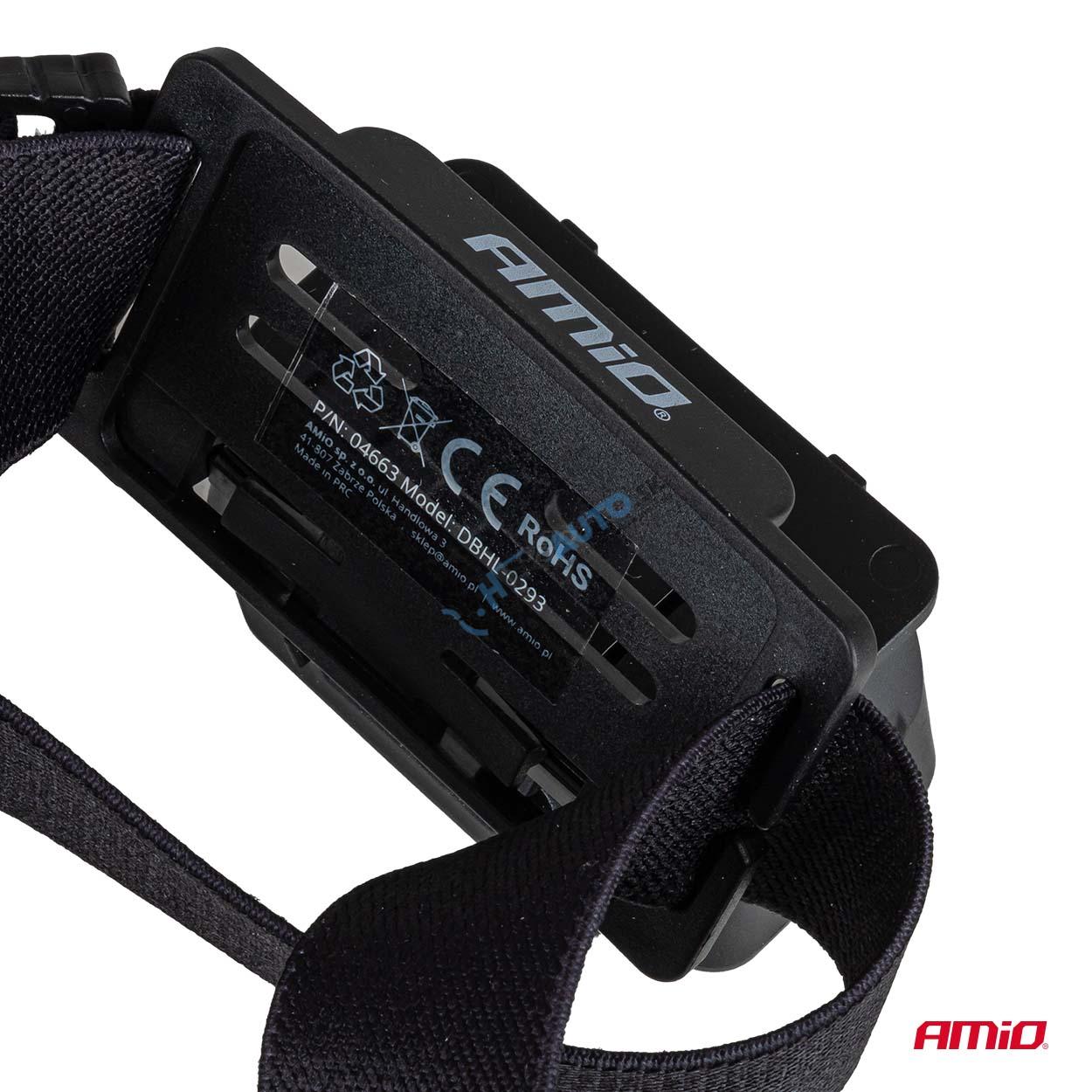 Čelovka LED XPG+COB 1000mAh (BATT)