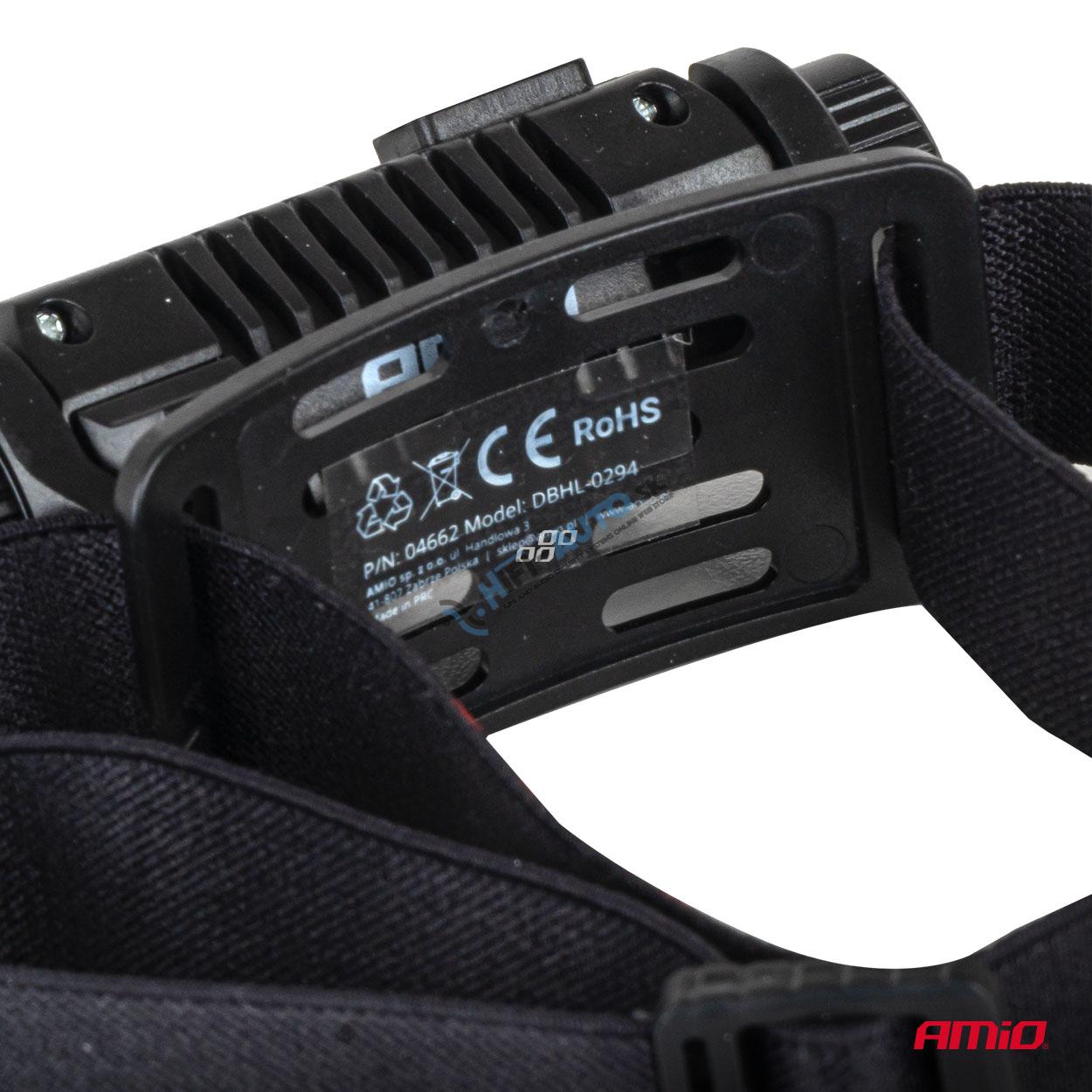 Čelovka LED XPG+COB 1200mAh (BATT)