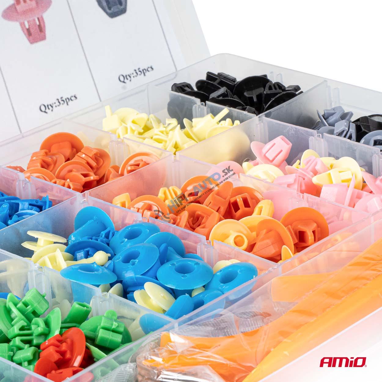 Súprava nástrojov na demontáž karosérie a odstraňovanie spôn 420+15 ks